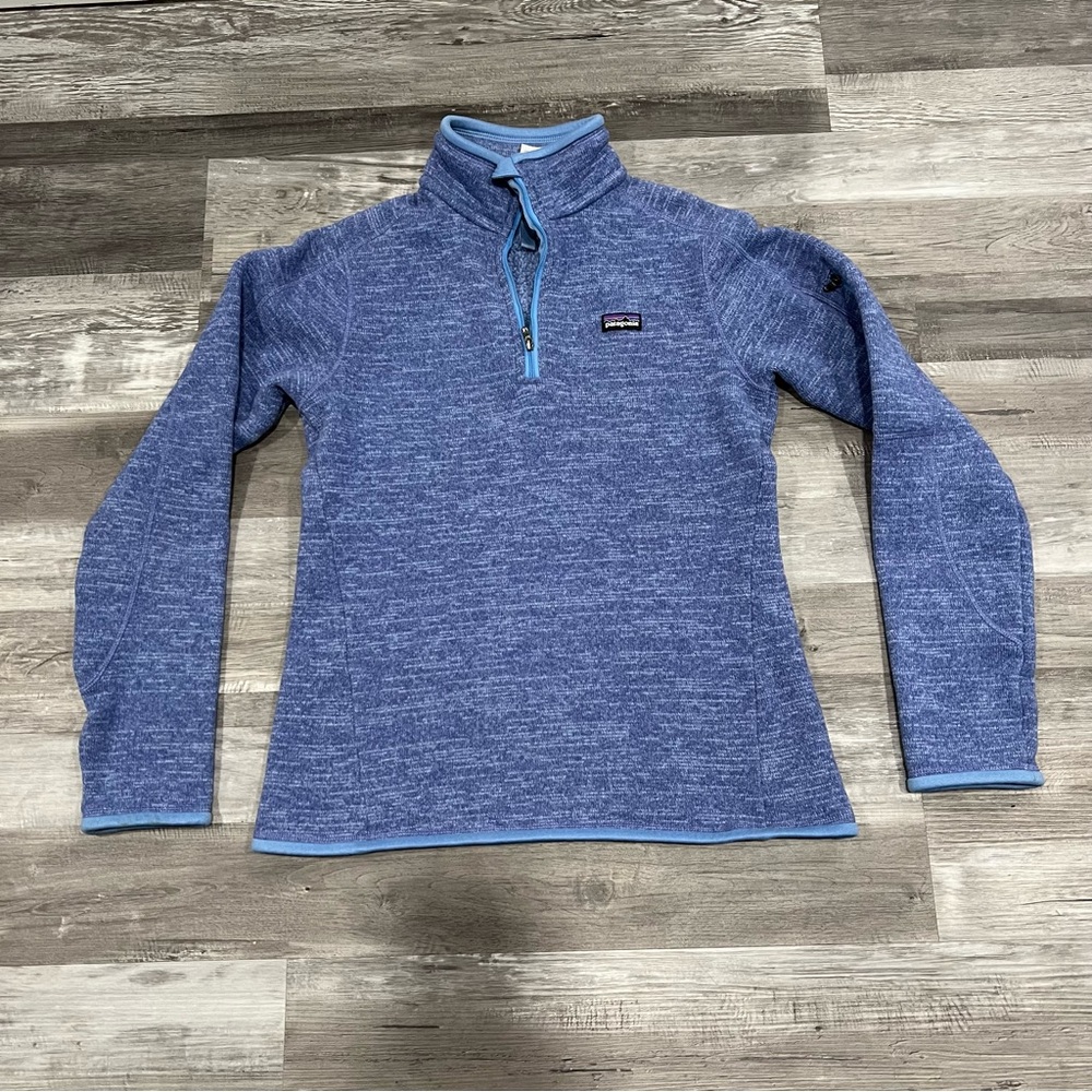 PATAGONIA Women's Better Sweater 1/4-Zip Fleece Pullover SMALL